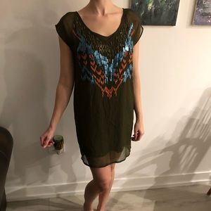 Green dress great for warm weather